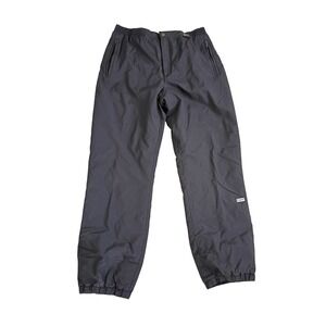 FERA Ski Wear Black Insulated Waterproof Snow Pants Size 34x31 Excellent Cond